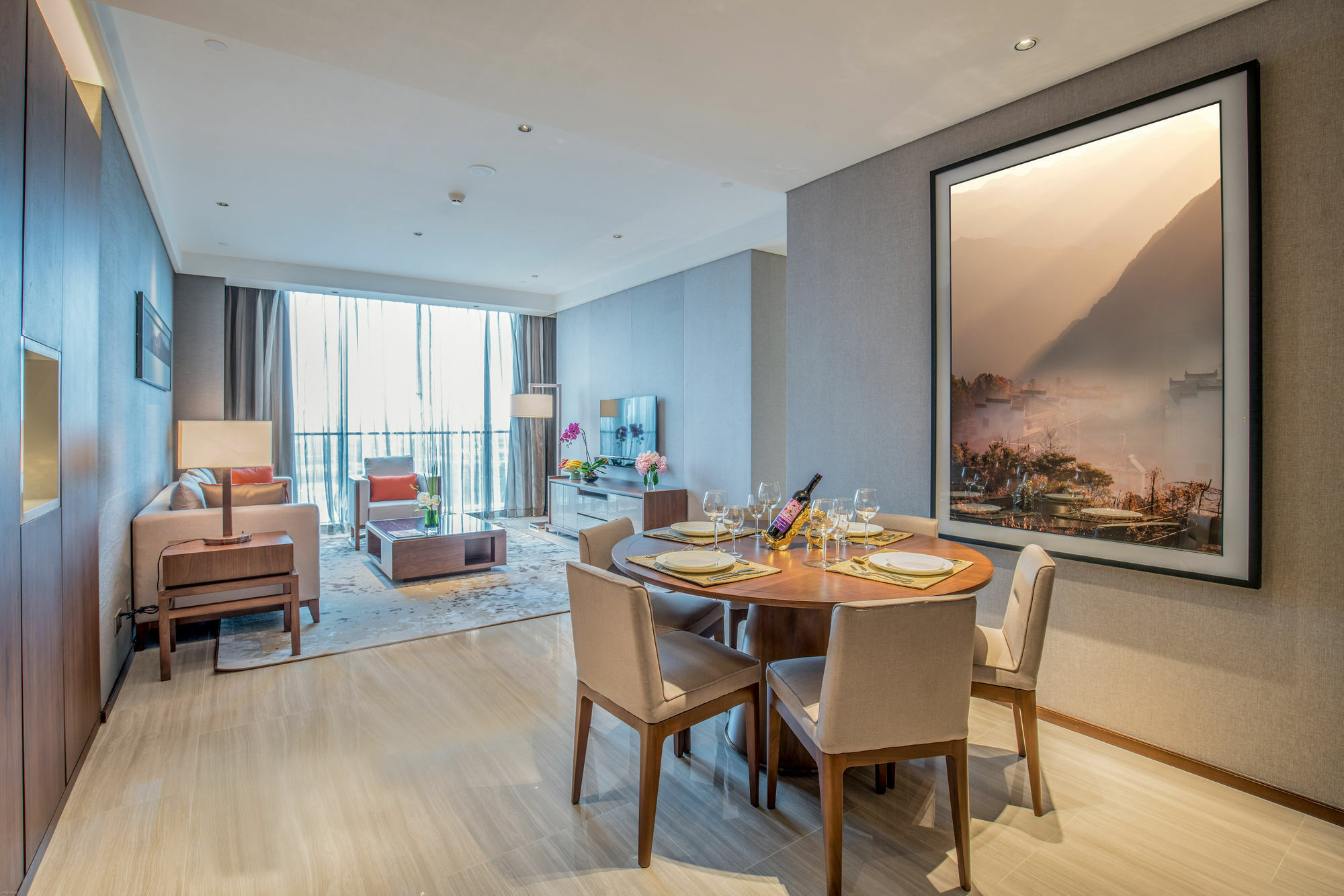 Oakwood Residence Damei Peking Exterior foto